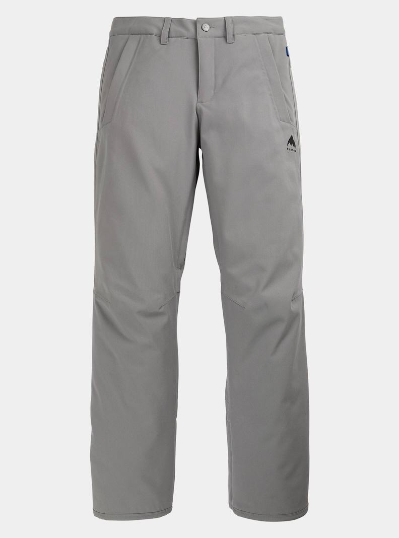 Grey Burton Society 2L (Tall) Women's Ski Pants | HEITSJ079