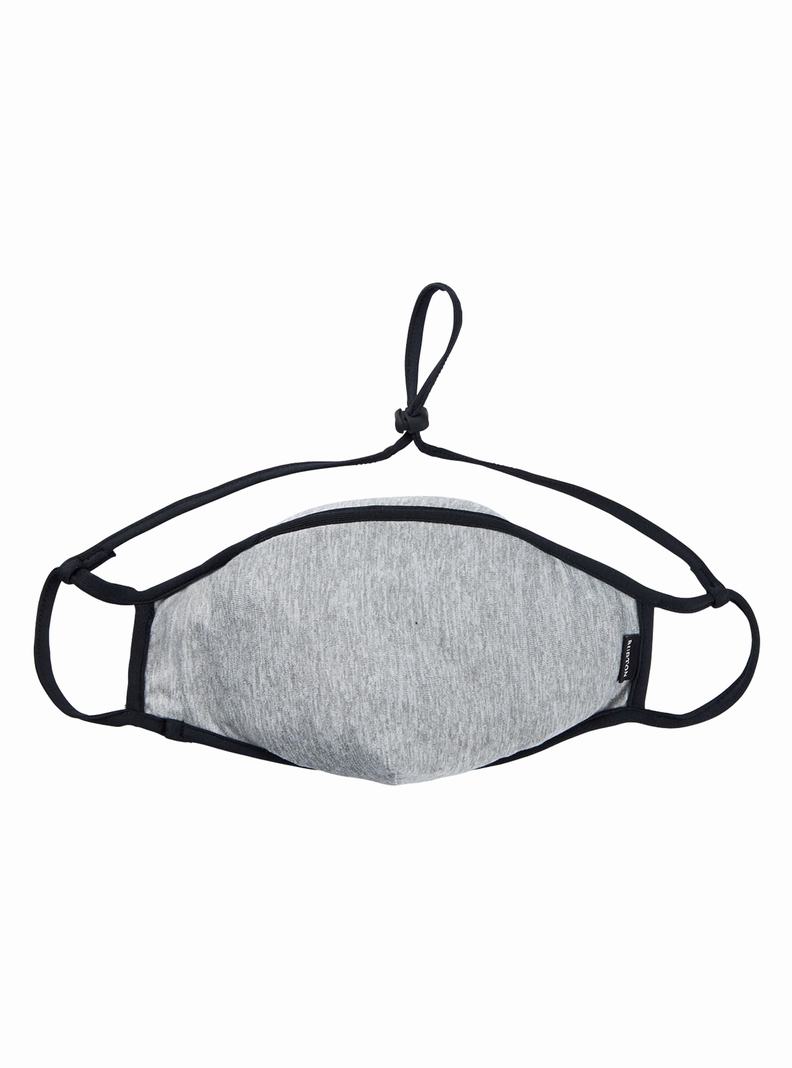 Grey Burton Wicking Men's Facemasks | QAXZOM149