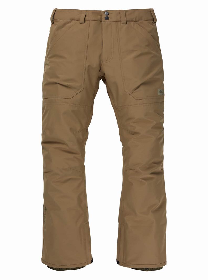 Khaki Burton Ballast GORE‑TEX 2L (Short) Men's Ski Pants | JMEYGD257