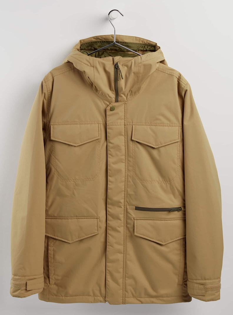 Khaki Burton Covert 2L Men's Ski Jackets | YEZUML012