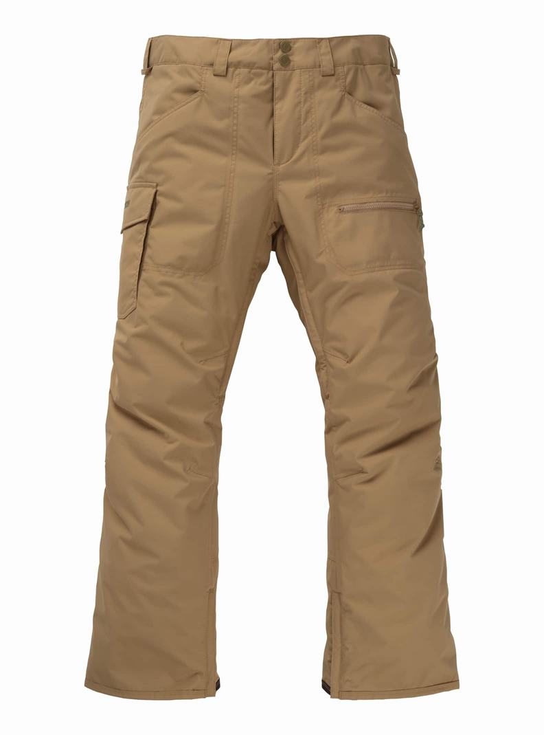 Khaki Burton Covert 2L Men's Ski Pants | RQBWYG163