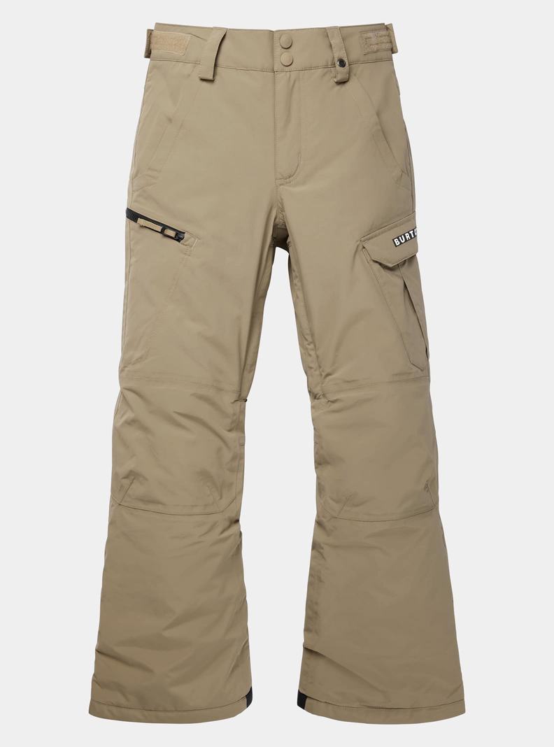 Khaki Burton Exile 2L Cargo Kids' Ski Pants | IFEKAH026