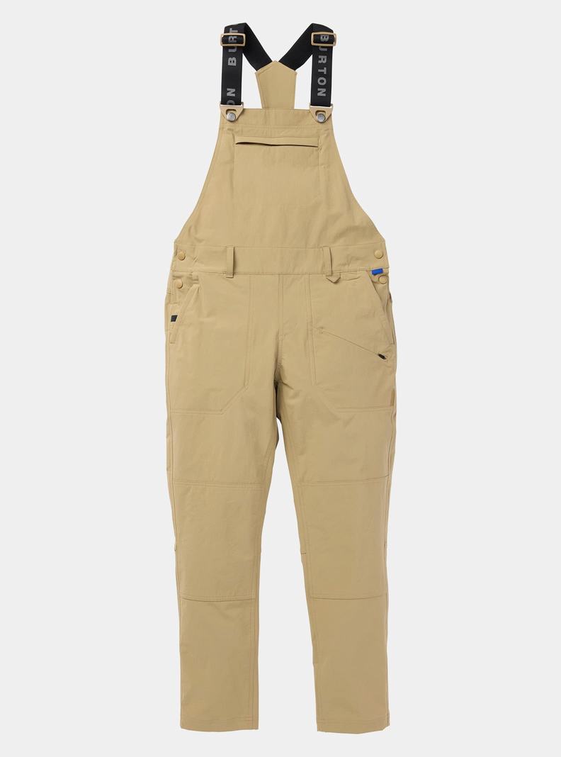 Khaki Burton Multipath Utility Overalls Women's Overalls | NLUWCQ869