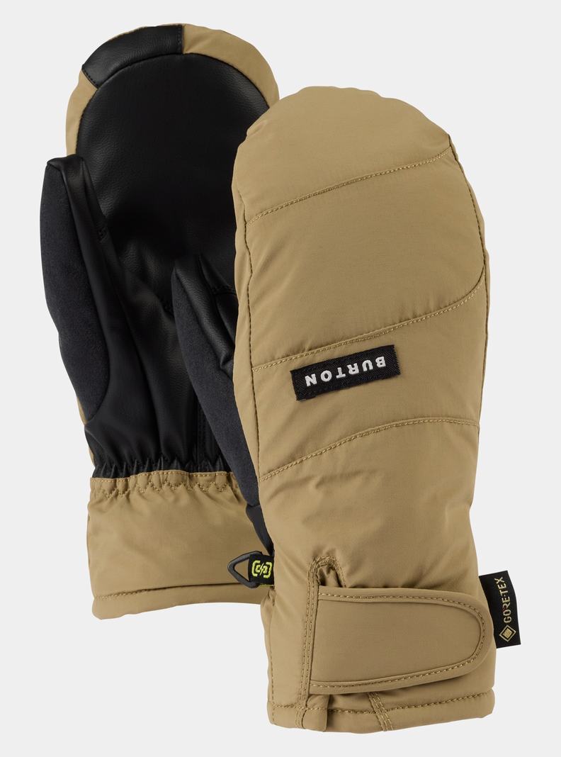 Khaki Burton Reverb GORE-TEX Women's Ski Mittens | VTEZBN948