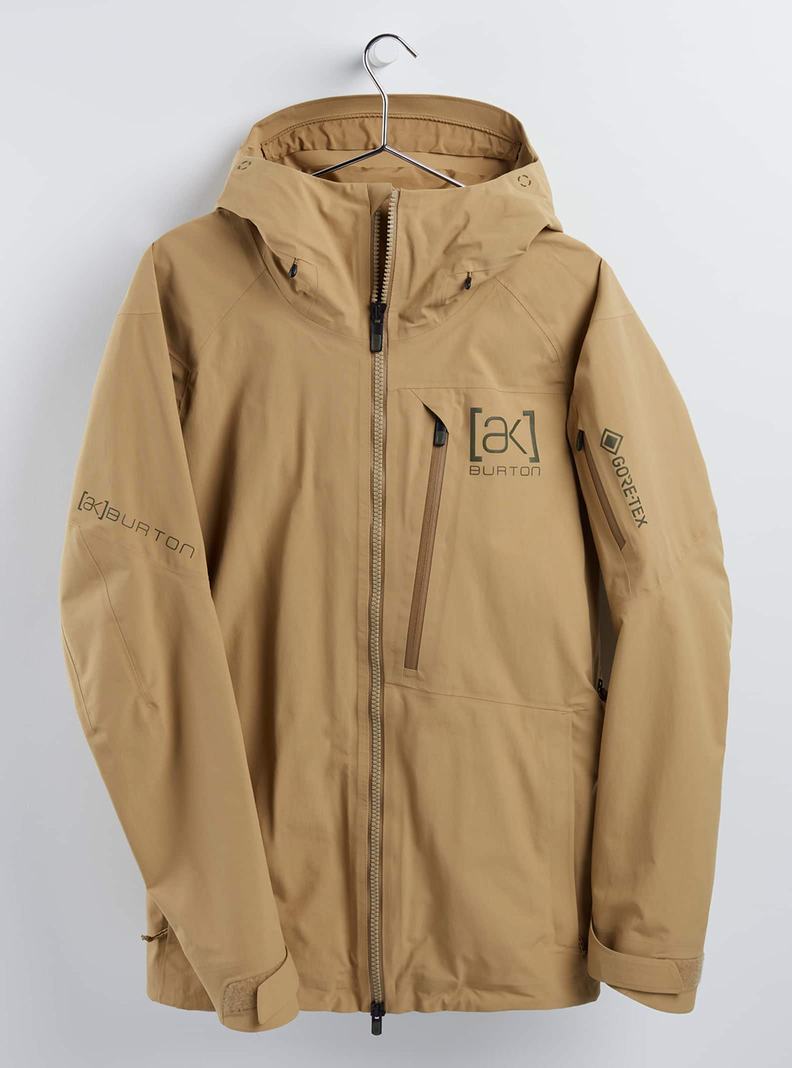 Khaki Burton [ak] Cyclic GORE‑TEX 2L Men's Ski Jackets | FYJQEK961