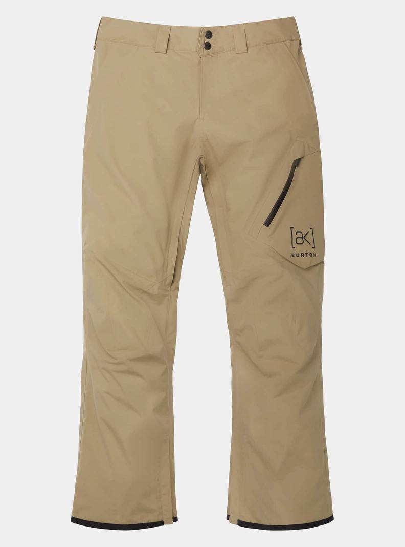 Khaki Burton [ak] Cyclic GORE‑TEX 2L (Short) Men's Ski Pants | TXBRSJ156