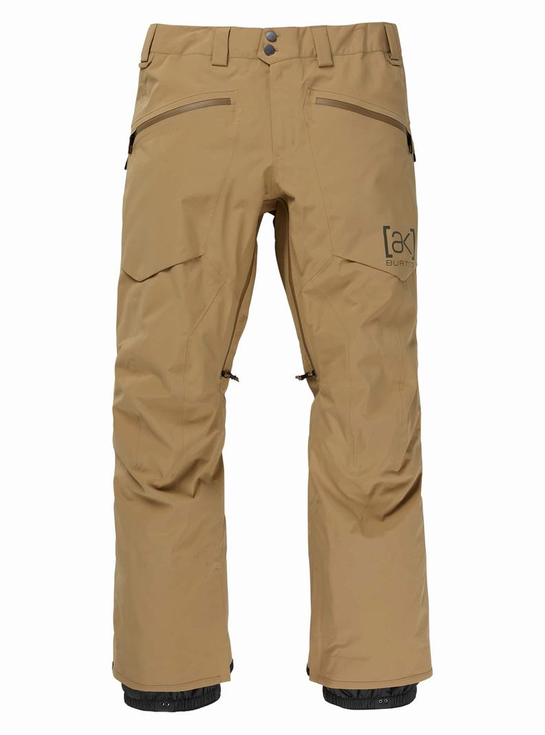 Khaki Burton [ak] Hover GORE‑TEX PRO 3L Men's Ski Pants | IRTZJX918