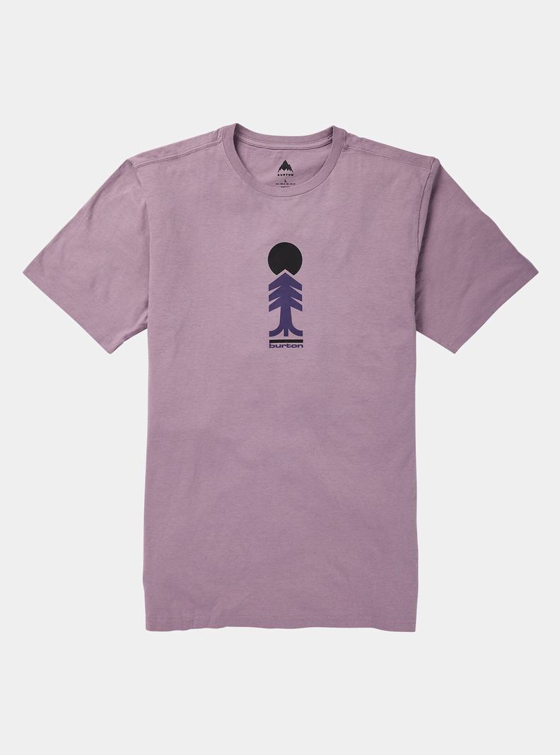 Lavender Burton Cartographer Short Sleeve Men's T-Shirts | MDVXLJ241