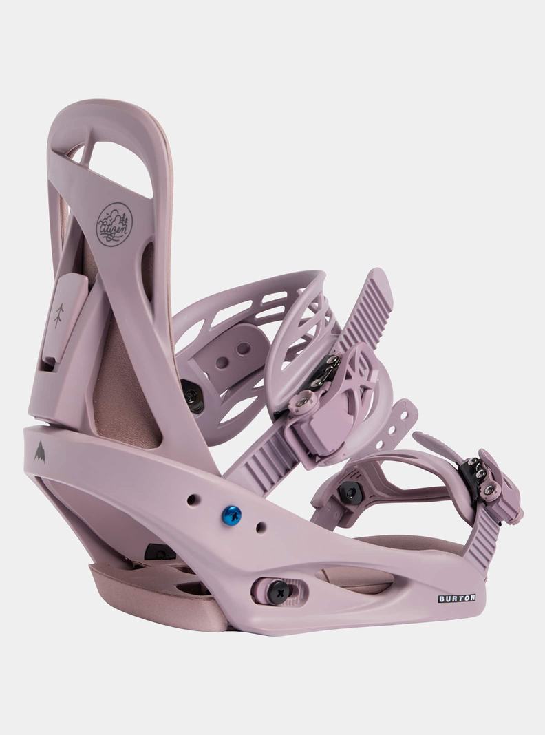 Lavender Burton Citizen Re:Flex Women's Snowboard Bindings | IATKUD509