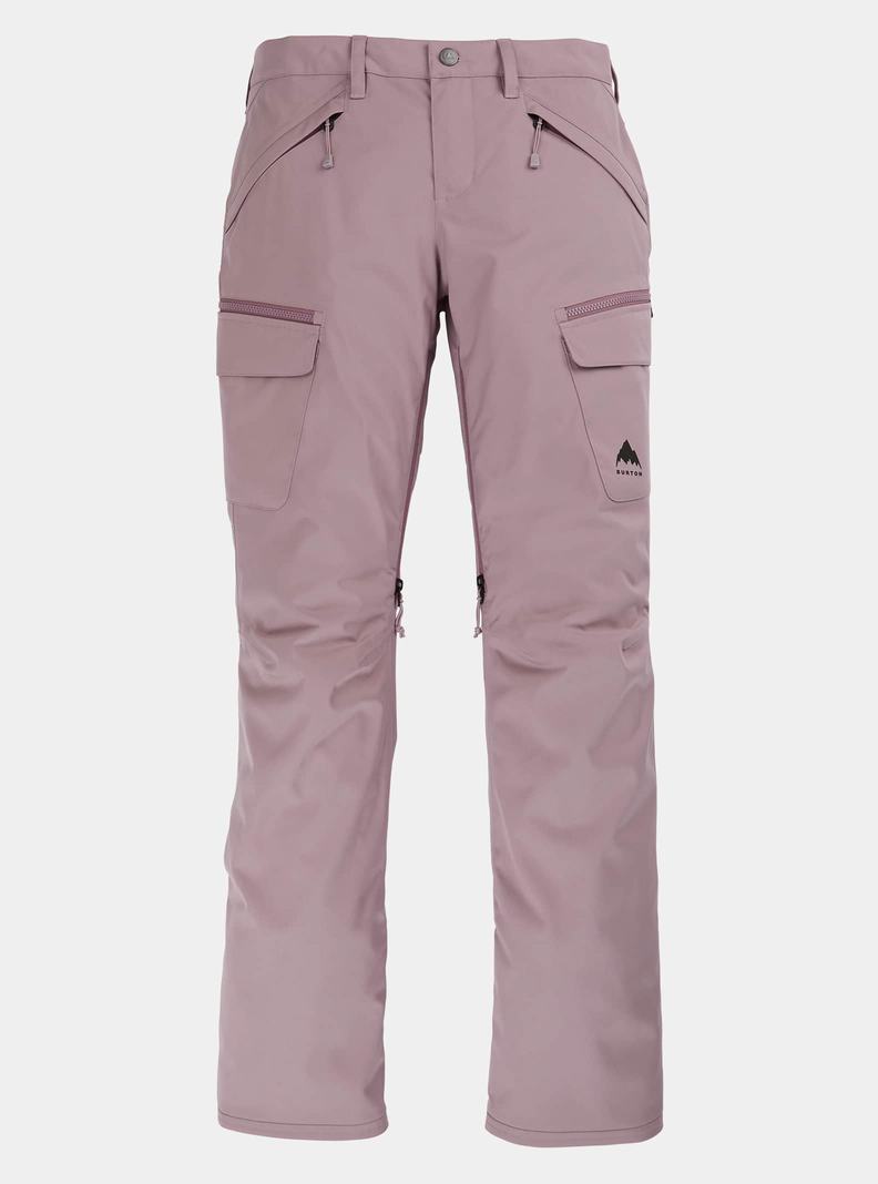 Lavender Burton Gloria Stretch 2L (Short) Women's Ski Pants | SDTAJY927