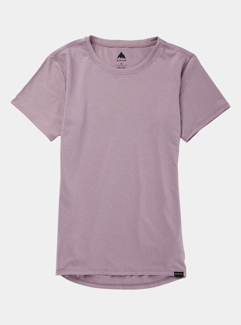 Lavender Burton Multipath Essential Tech Short Sleeve Women's Base Layer Top | WKLSUP926