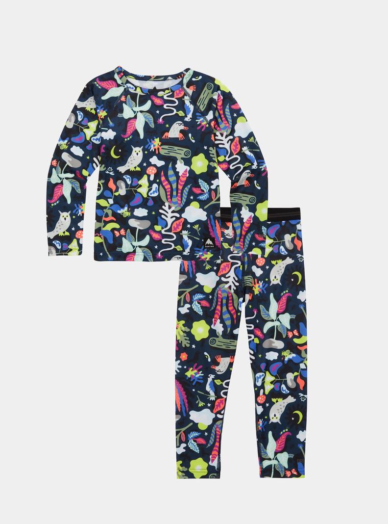 Multicolor Burton Lightweight Base Layer Set Kids' Base Layer Set | OPRSBH815