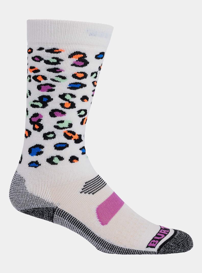 Multicolor Burton Performance Midweight Kids' Socks | XCPGUJ034