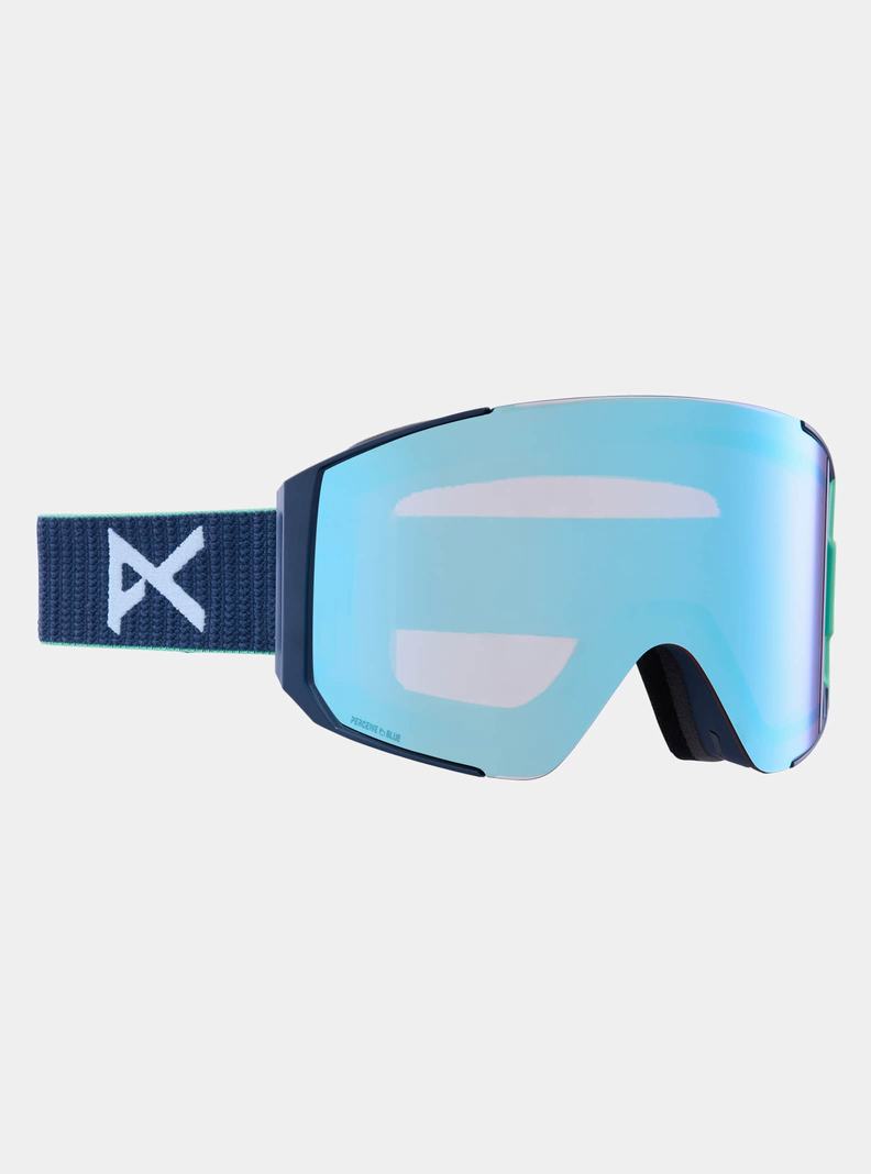 Navy / Blue / Pink / Burton Anon Sync Goggles + Bonus Lens Men's Ski Goggles | QZIWMO874