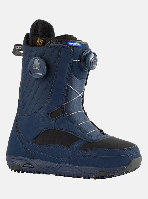 Navy Burton Limelight BOA® Wide Women's Snowboard Boots | JFYVLO751