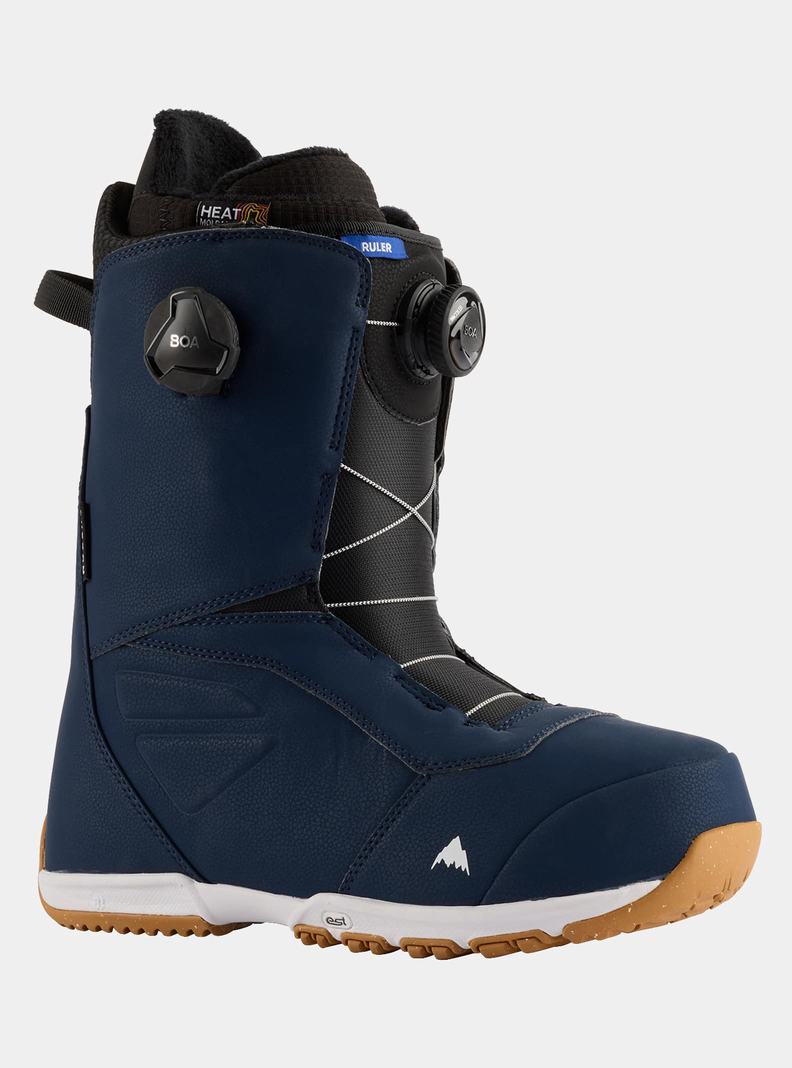 Navy Burton Ruler BOA® Men's Snowboard Boots | ELBGRU268