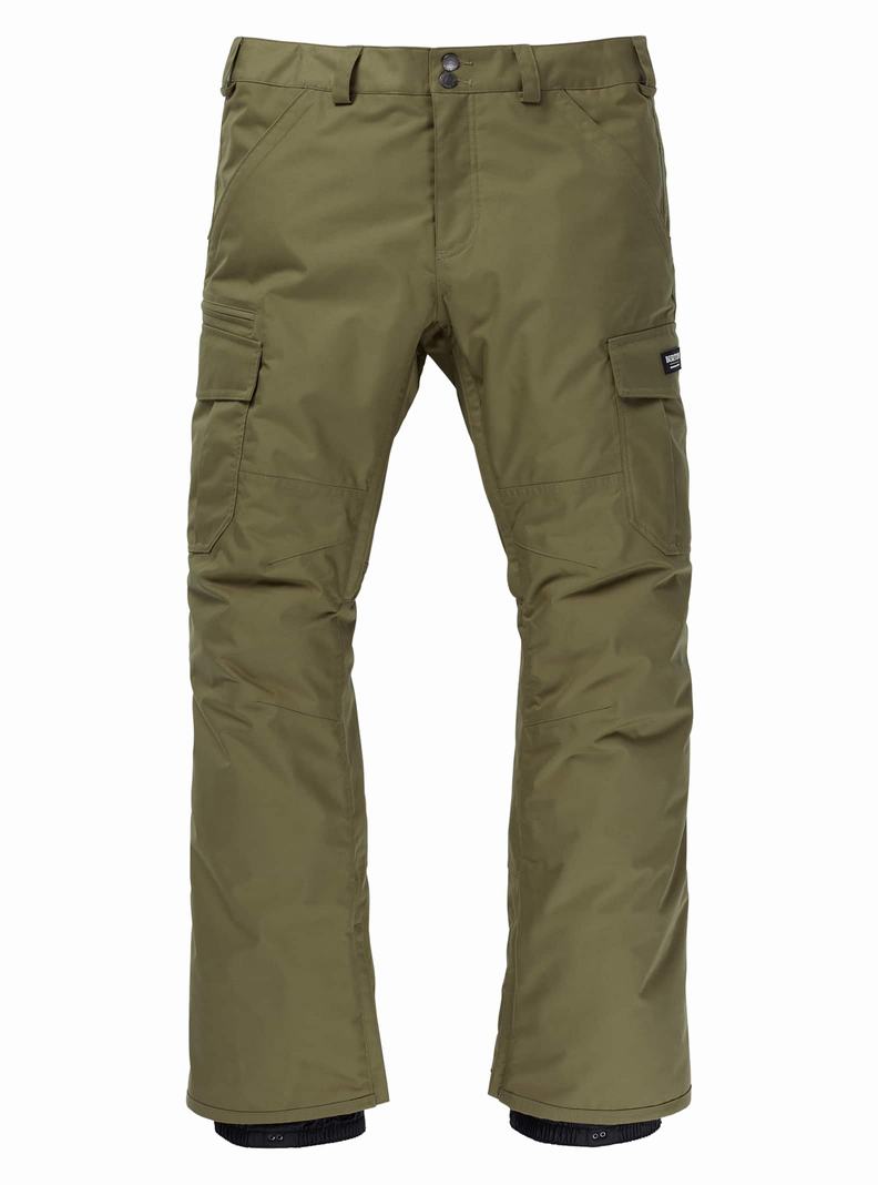 Olive Burton 7L Cargo (Relaxed Fit) Men's Ski Pants | YLEAMZ026