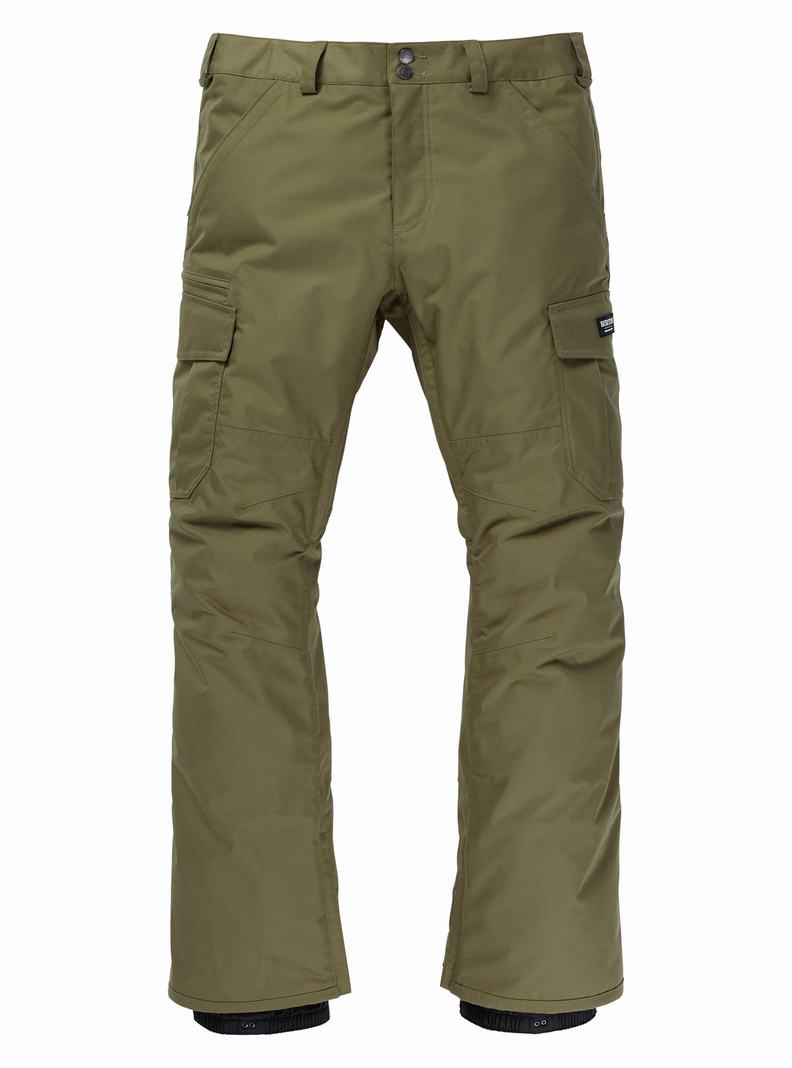 Olive Burton Cargo 2L (Short) Men's Ski Pants | THVGQC905