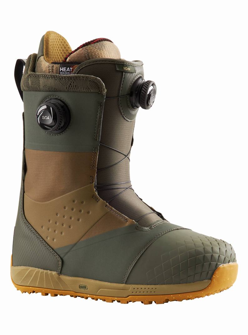 Olive Burton Ion BOA® Men's Snowboard Boots | TECUMF346