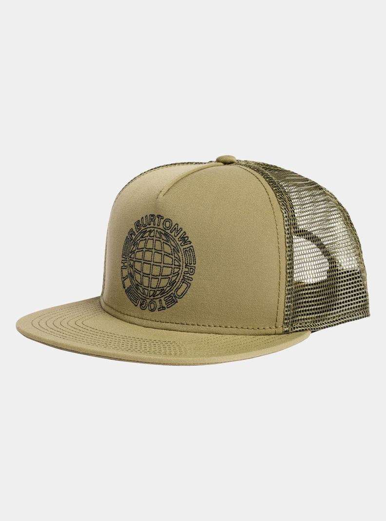 Olive Burton Marble Head Men's Hat | ENOTRK085