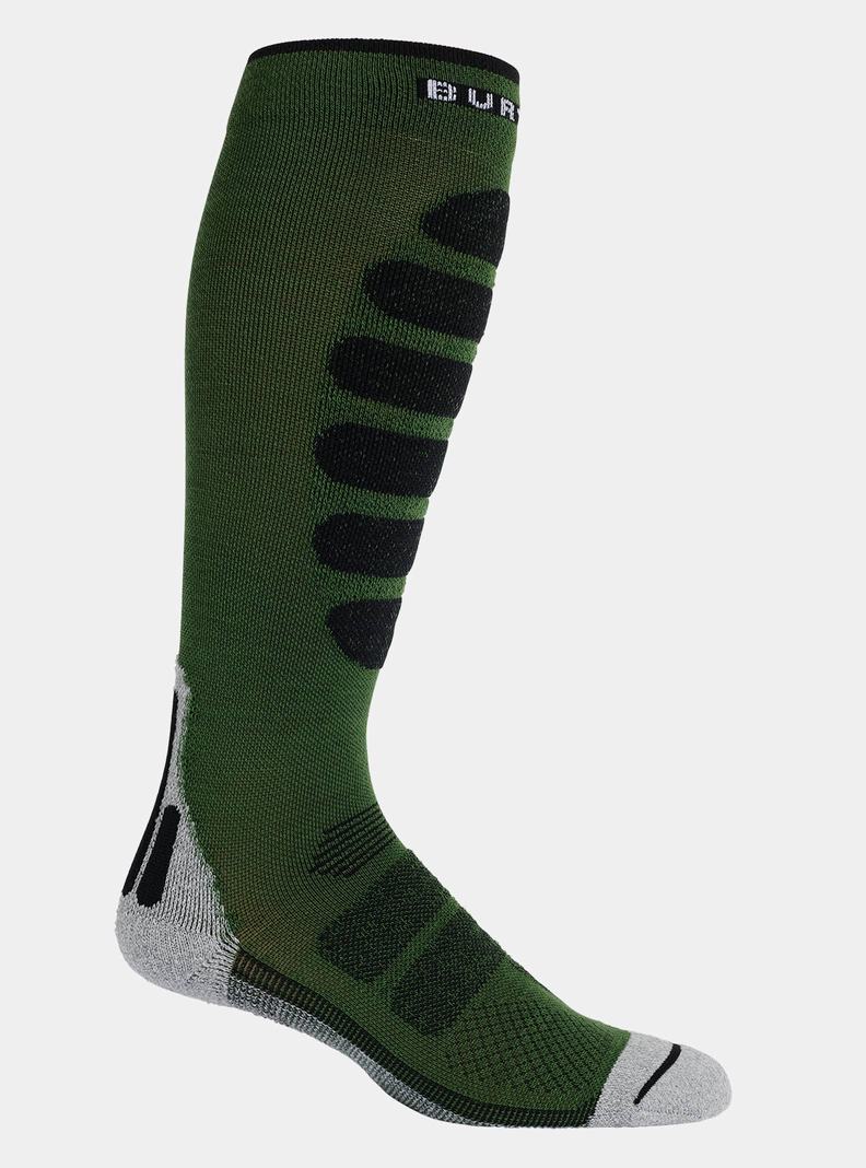 Olive Burton Performance + Lightweight Compression Men's Socks | ENIMVZ078