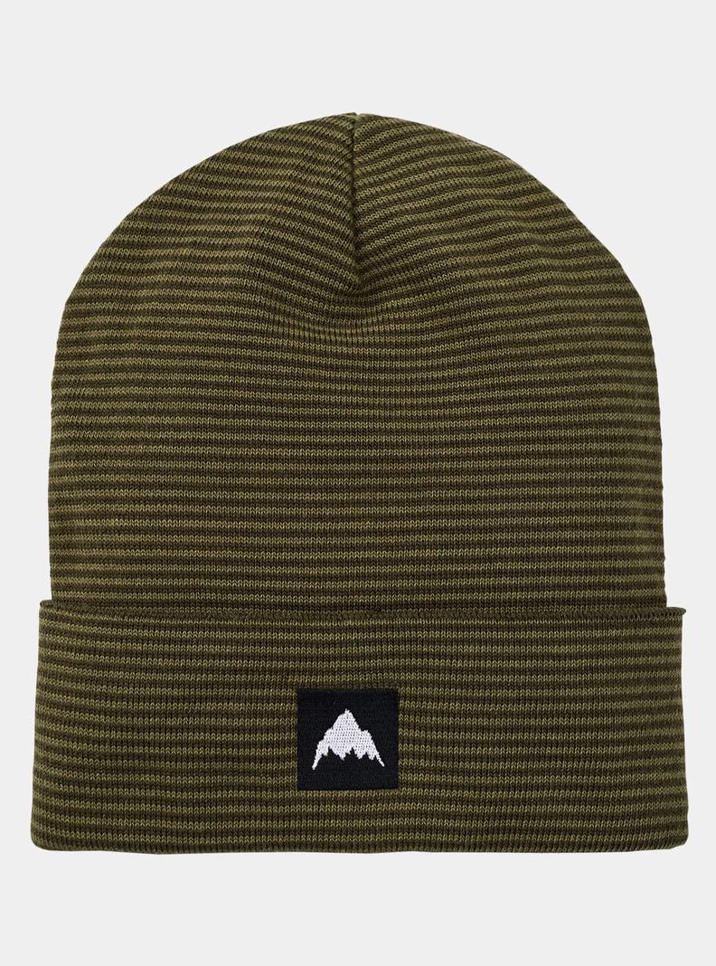 Olive Burton Recycled Stripe Men's Beanie | KCBRNY726