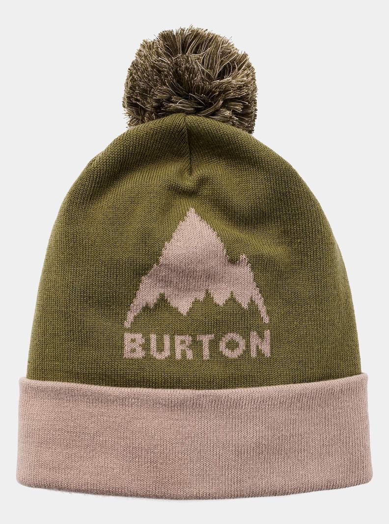 Olive Burton Recycled Trope Men's Beanie | NVKAUW309