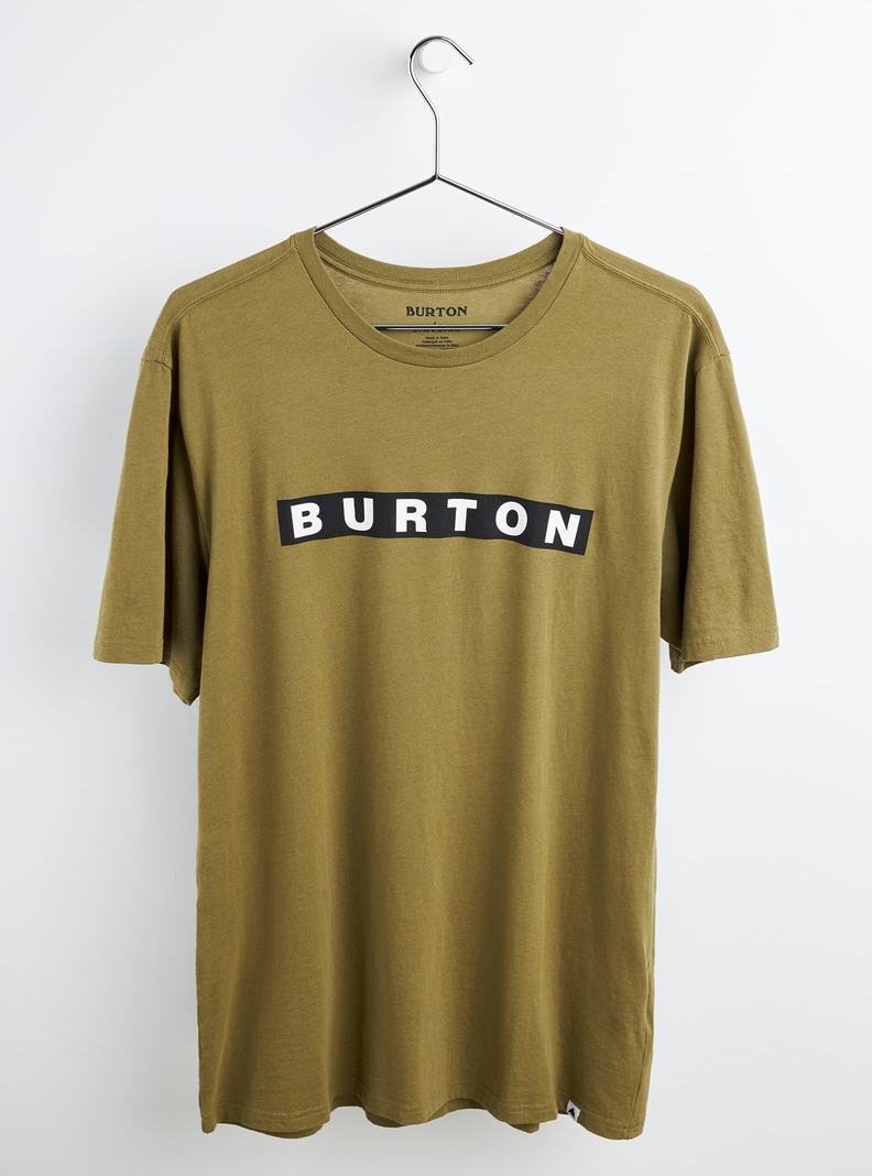 Olive Burton Vault Short Sleeve Men's T-Shirts | PQABIL348