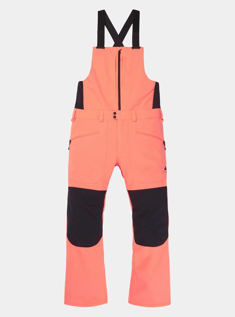 Orange / Black Burton Reserve 2L Men's Bibs | ANPYHU167