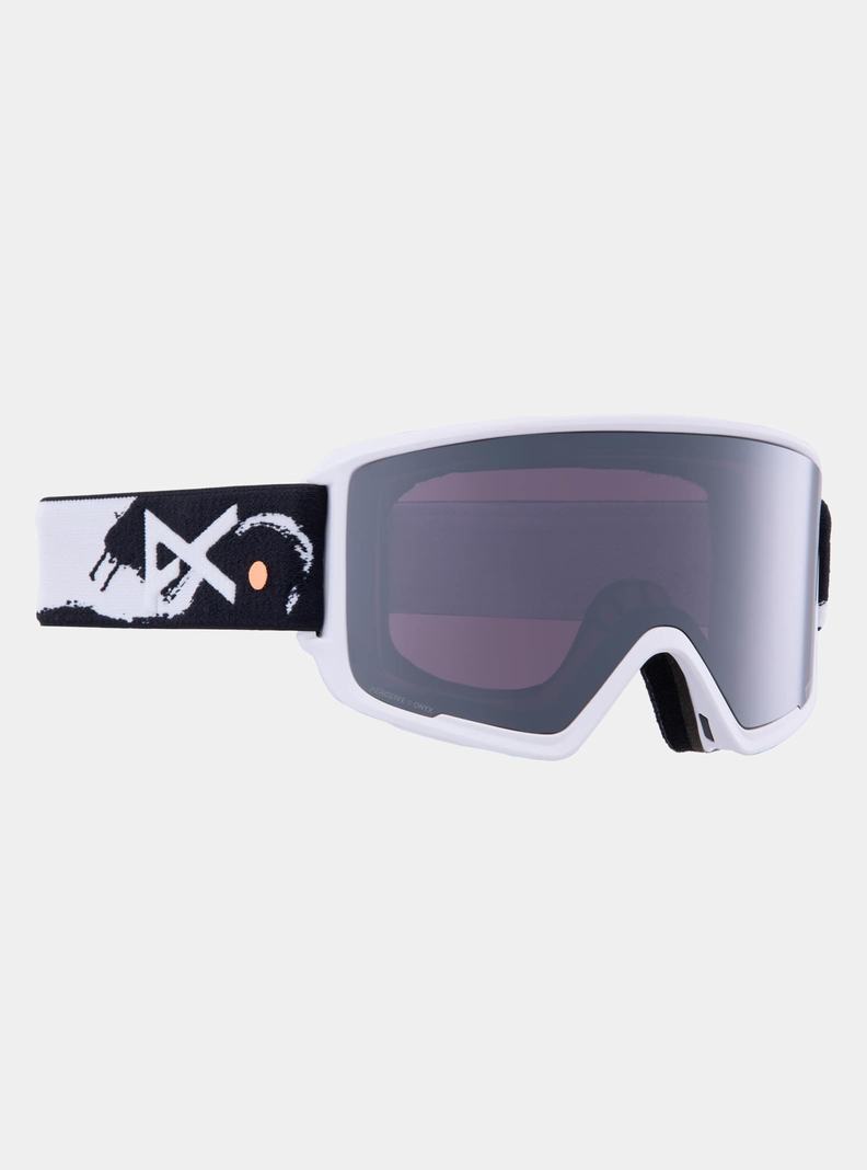 Orange / Black / Purple / Burton Anon M3 Goggles + Bonus Lens + MFI® Face Mask Men's Ski Goggles | BXMVNA415