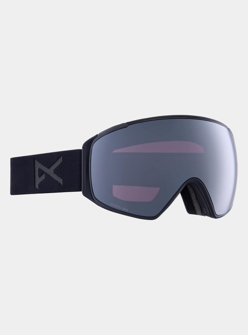 Orange / Black / Purple / Burton Anon M4S Goggles (Toric) + Bonus Lens + MFI® Face Mask Men's Ski Goggles | FLYSKC372