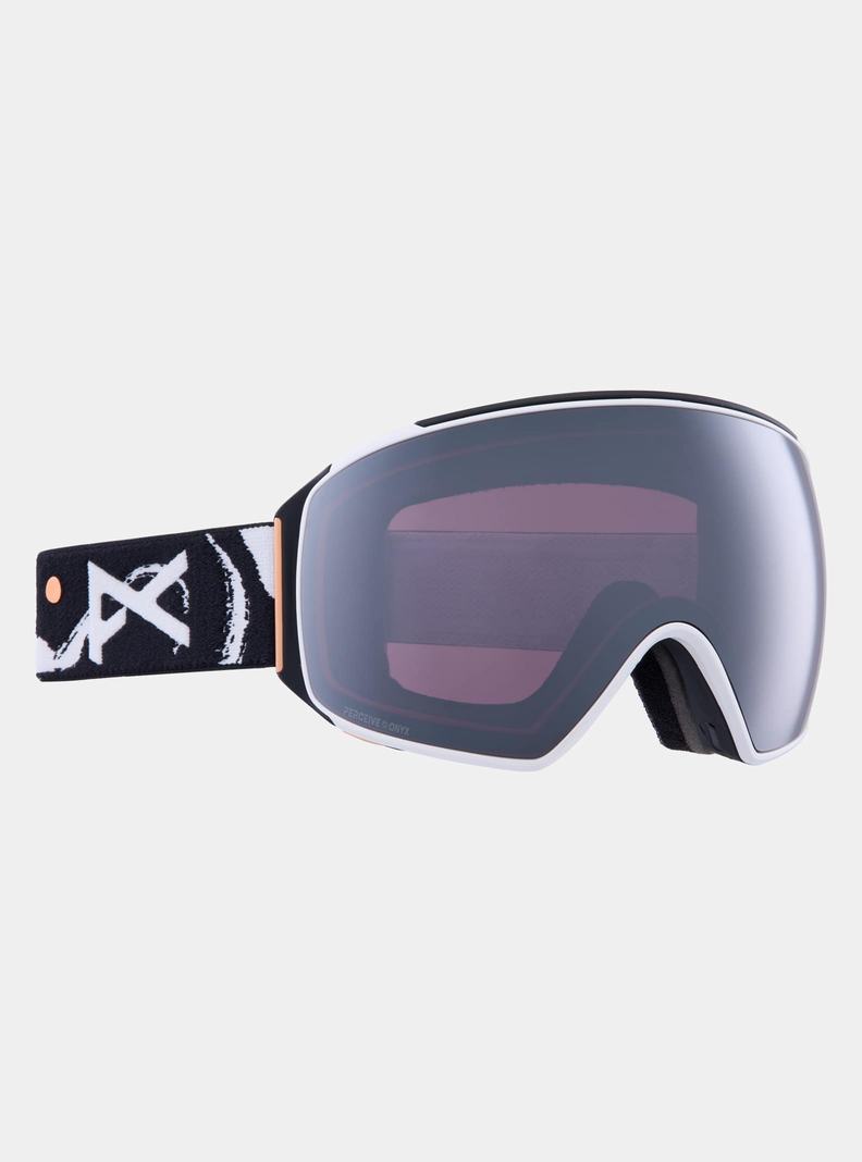 Orange / Black / Purple / Burton Anon M4 Goggles (Toric) + Bonus Lens + MFI® Face Mask Men's Ski Goggles | LMAKYI581