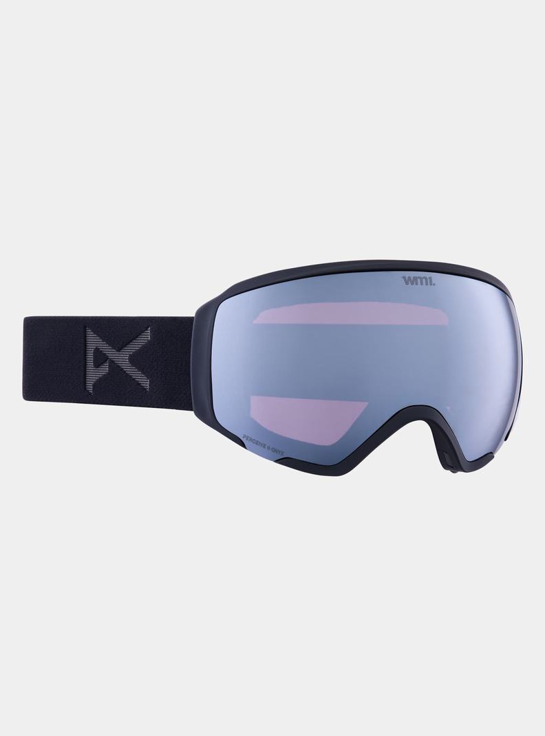 Orange / Black / Purple / Burton Anon WM1 Goggles + Bonus Lens + MFI® Face Mask Women's Ski Goggles | DBWVAI894