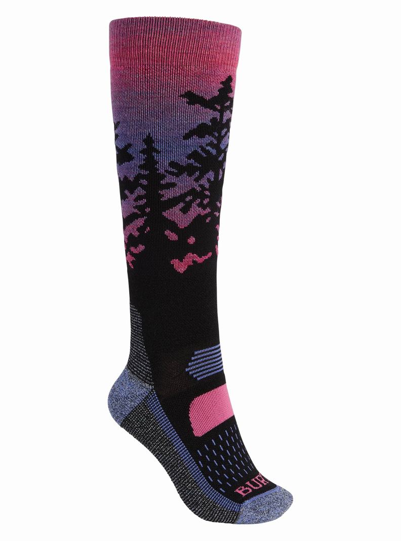 Orange Burton Performance Midweight Women's Socks | FSNPLV076