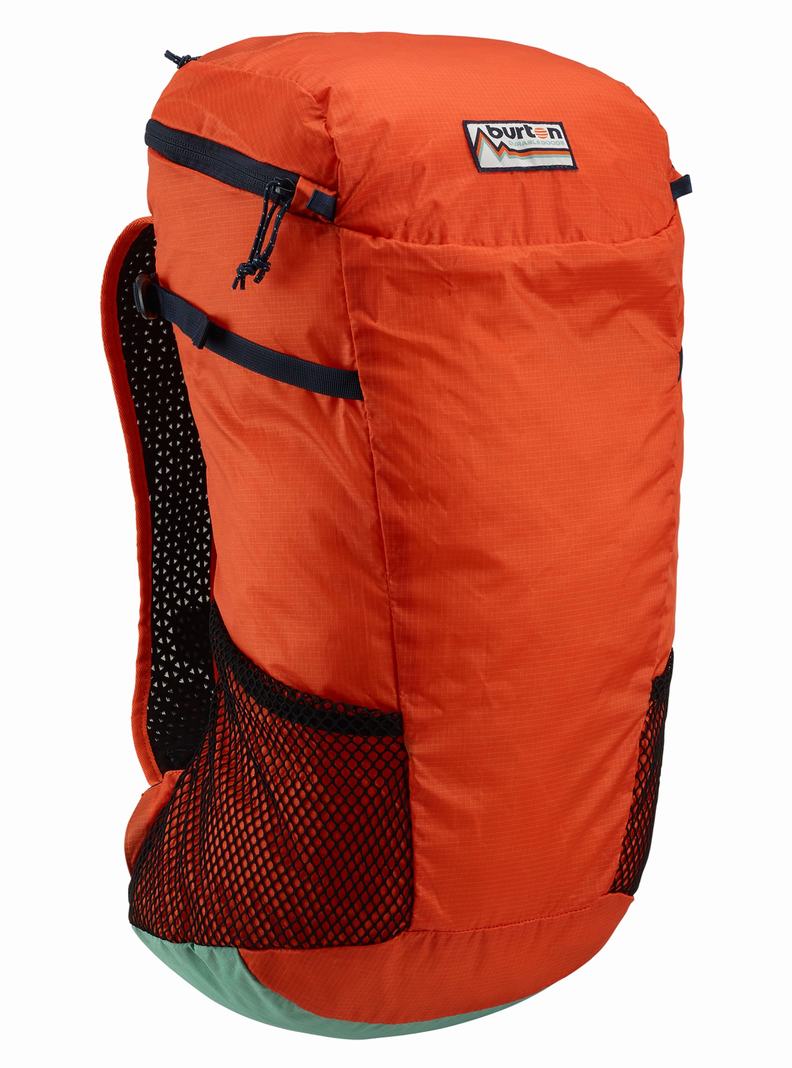 Orange Burton Skyward 25L Packable Unisex Backpacks | HXWQSO135