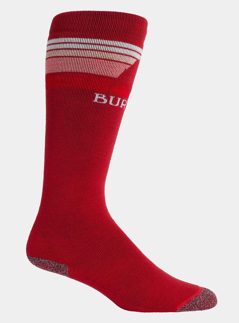 Orange Pink Burton Emblem Midweight Women's Socks | YZGUOP041