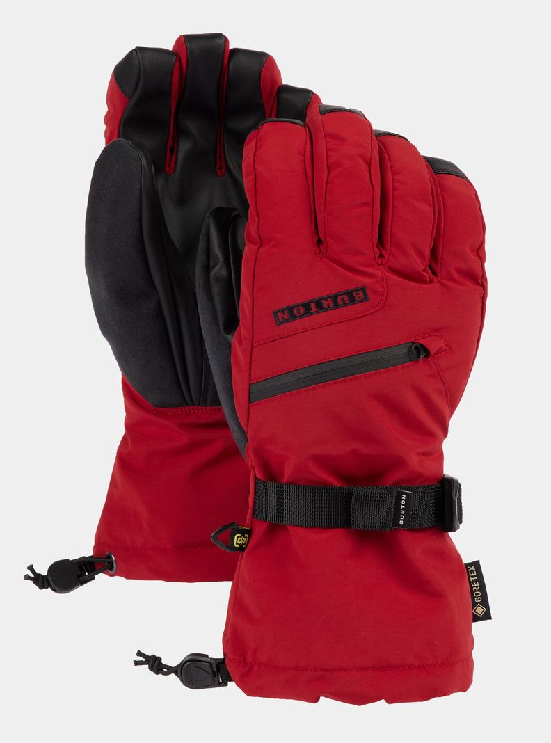 Orange Pink Burton GORE-TEX Men's Ski Gloves | SDLVFX183