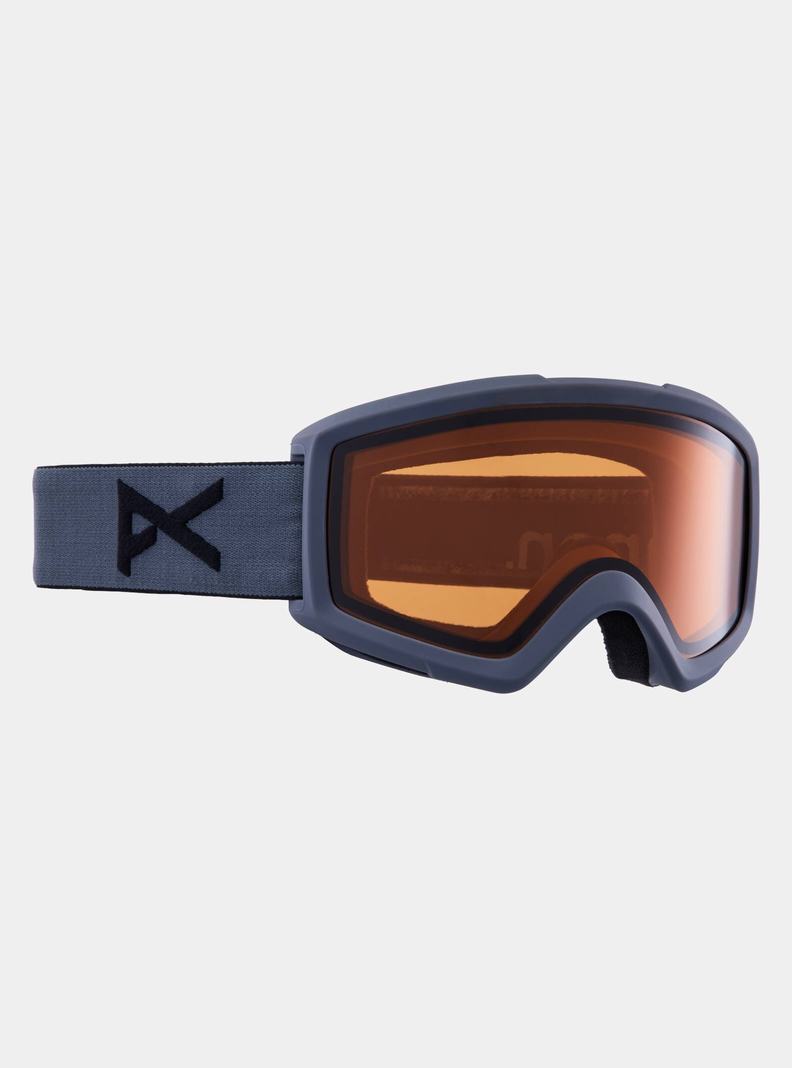 Orange / Purple / Burton Anon Helix 2.0 Goggles (Non-Mirror) Men's Ski Goggles | ZBYTMF640