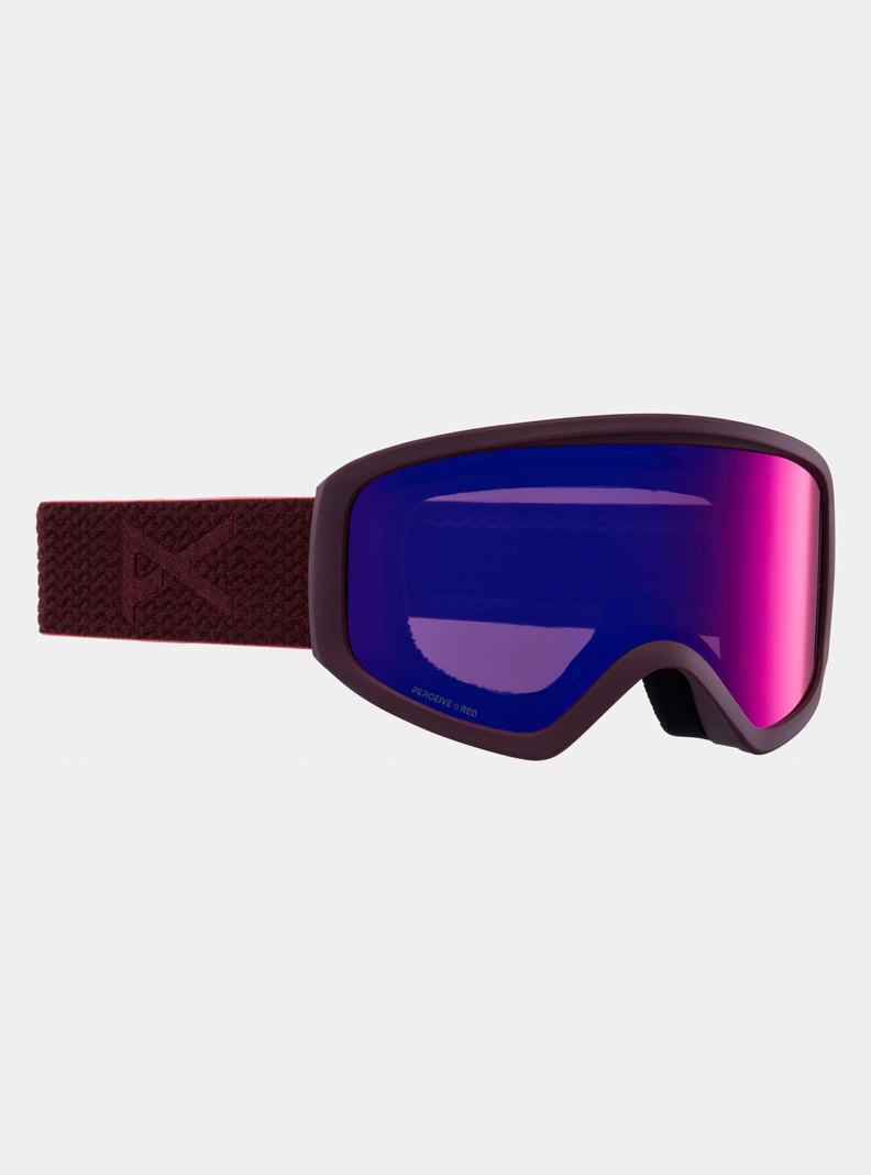 Orange / Red / / Burton Anon Insight Goggles + Bonus Lens Women's Ski Goggles | YZLCFN257