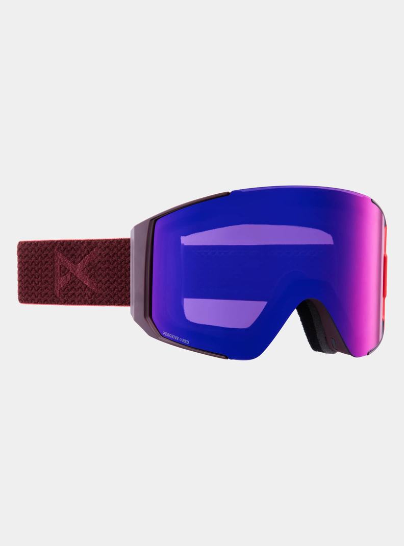 Orange / Red / / Burton Anon Sync Goggles + Bonus Lens Women's Ski Goggles | BVAURJ507