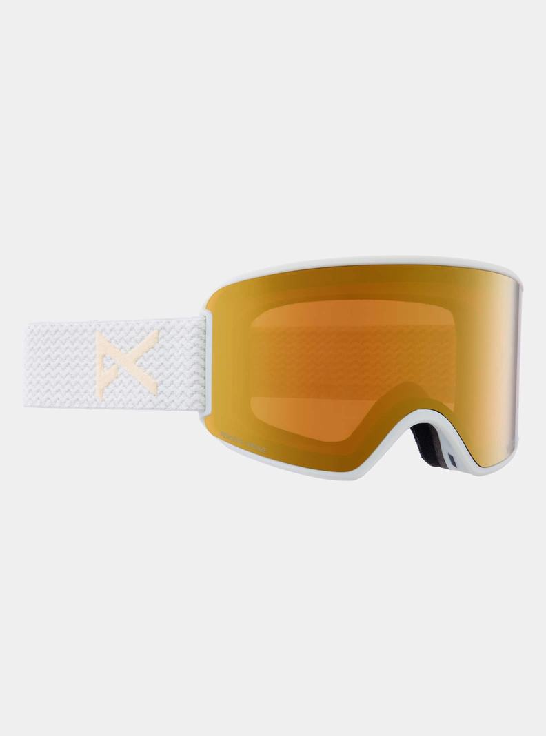 Orange / / Burton Anon WM3 Goggles + Bonus Lens + MFI® Face Mask Women's Ski Goggles | JQLZFG983