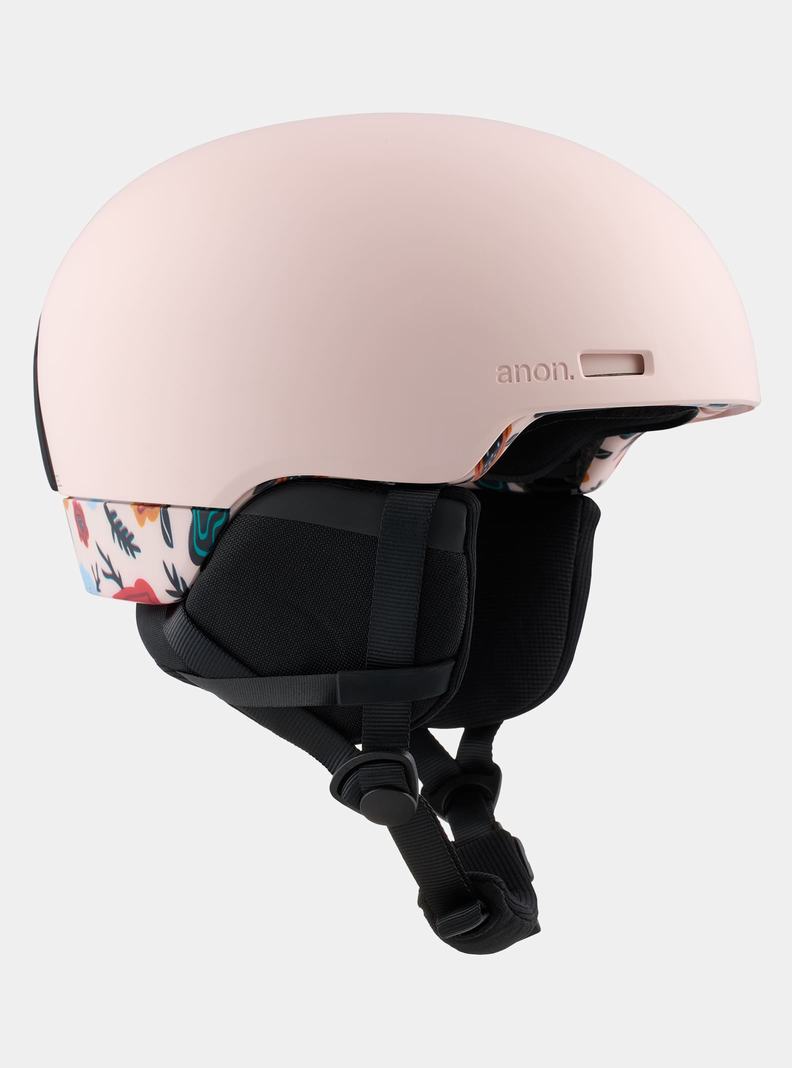 Pink Burton Anon Windham WaveCel Kids' Snowboard Helmets | EODBHR754