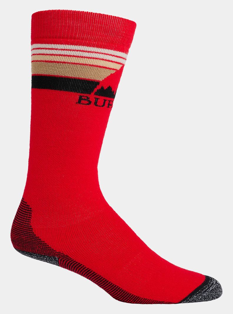 Pink Burton Emblem Midweight Kids' Socks | OHRQMJ248