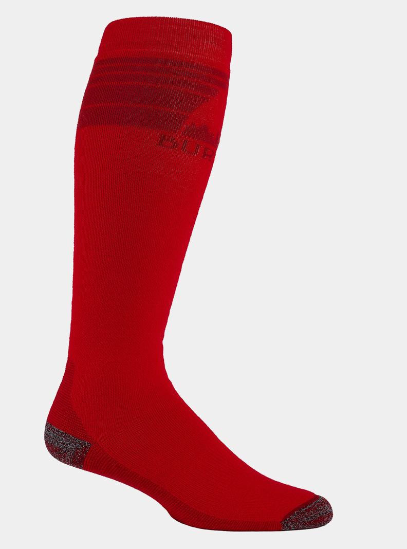 Pink Burton Midweight Emblem Men's Socks | KUCXFR781