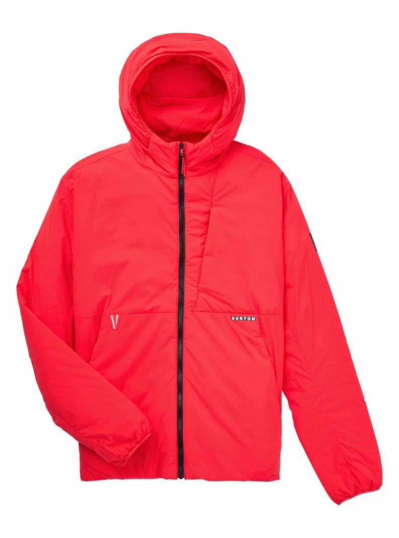 Pink Burton Multipath Hooded Insulated Men's Ski Jackets | TJVUNA045