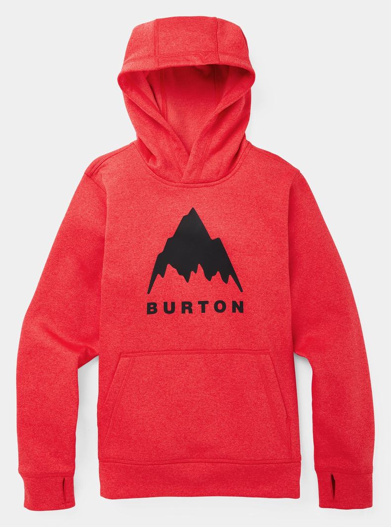 Pink Burton Oak Pullover Kids' Hoodies | GNZUYR940