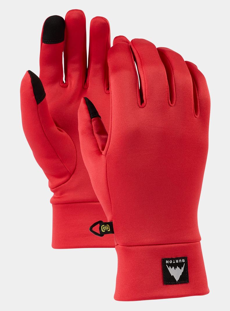 Pink Burton Screen Grab® Glove Liner Men's Ski Gloves | XVIBYA820