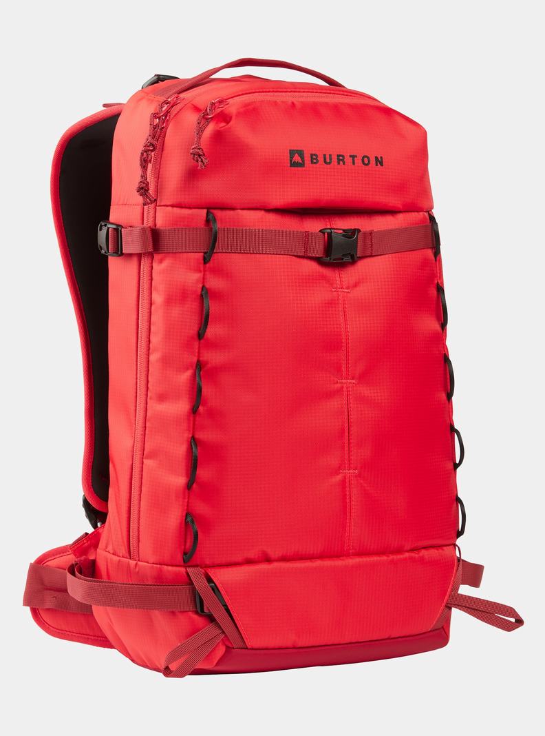 Pink / Orange Pink Burton Sidehill 18L Unisex Backpacks | OMJEHA015