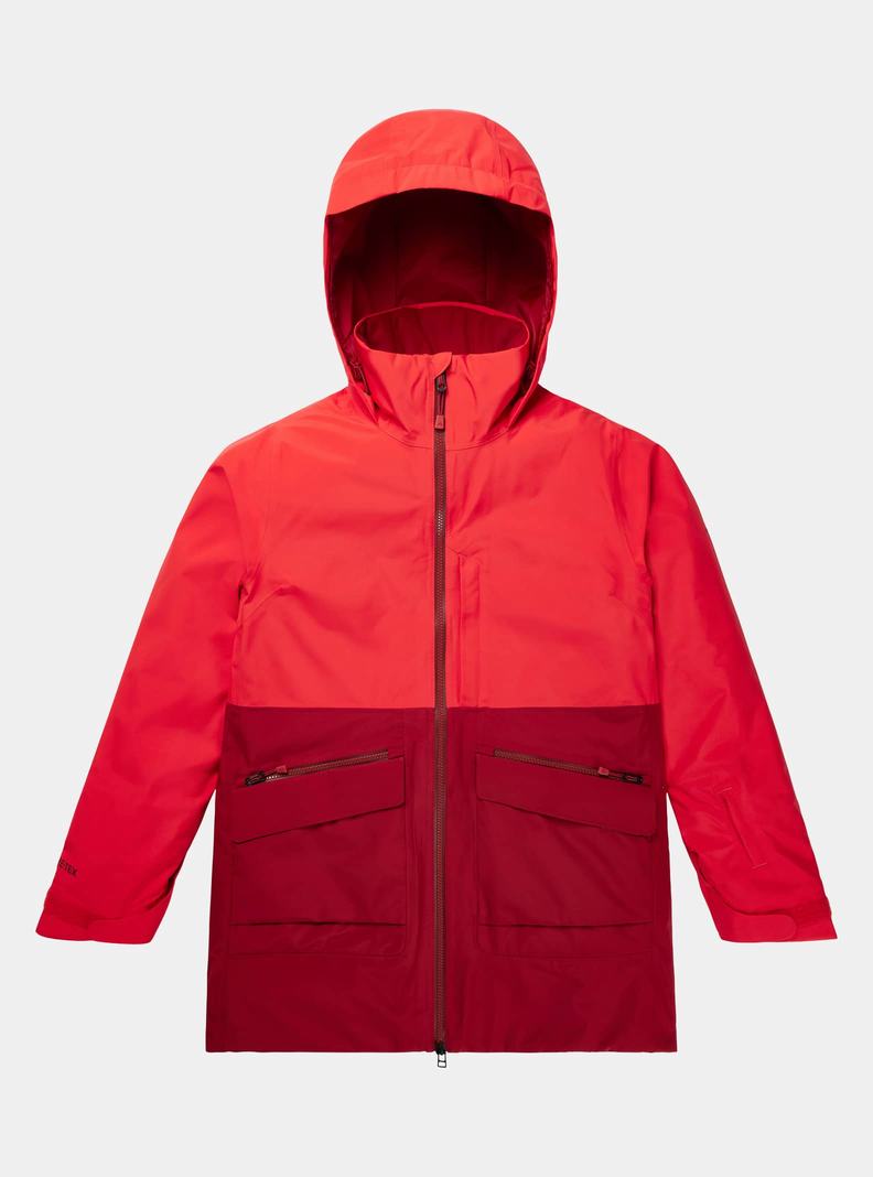 Pink / Orange Pink Burton Treeline GORE-TEX 2L Women's Ski Jackets | WNFUAQ352