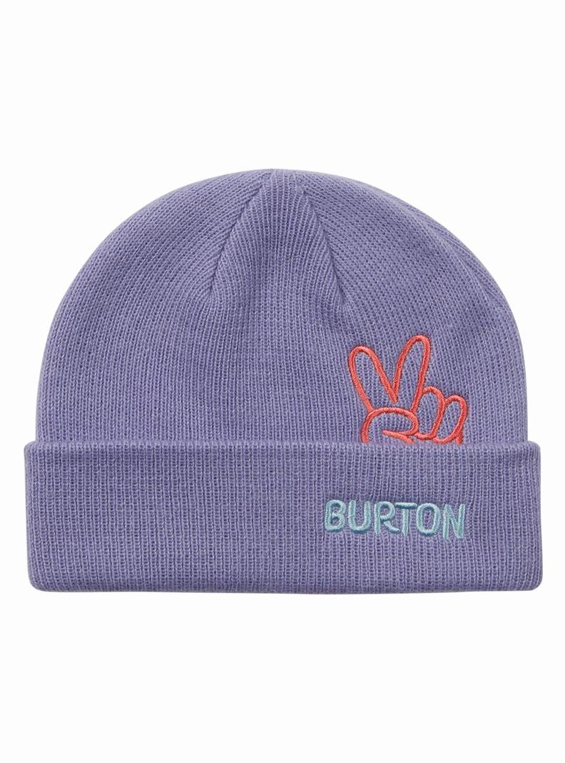 Purple Burton Beanie Kids' Beanie | EOJSAY850